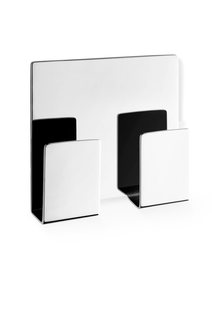 Dubbele Handdoekhaak, Hoogglanzend Appeso