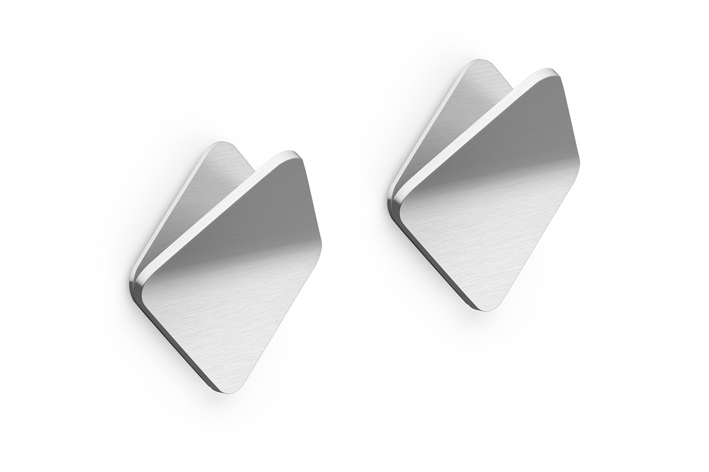 Handdoekhaak Vierkant Set/2 Olfo